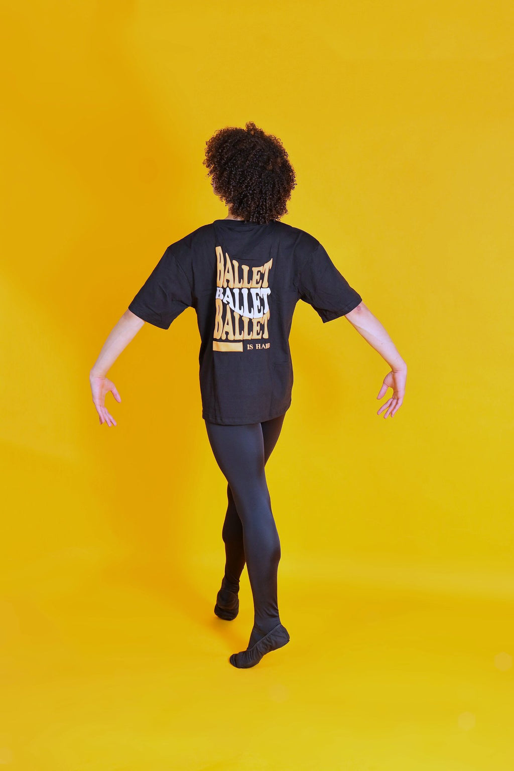 Ballet is Hard Oversized Tee (2023 Archive)