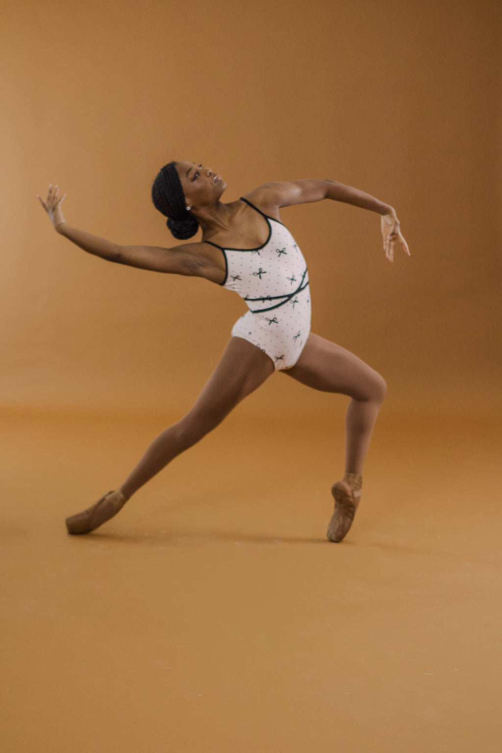 Bows Coquette Ballet Leotard - Black-Owned Boutique Dancewear